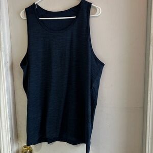 Mens Lululemon Midnight Shadow Metal Vent Tech Muscle Tank Size XL
